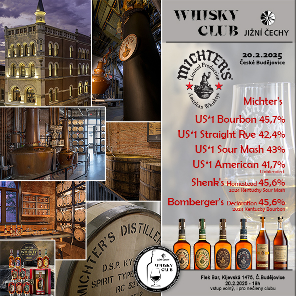 20.02.2025 - Michter‘s whisky - není Bourbon jako Bourbon