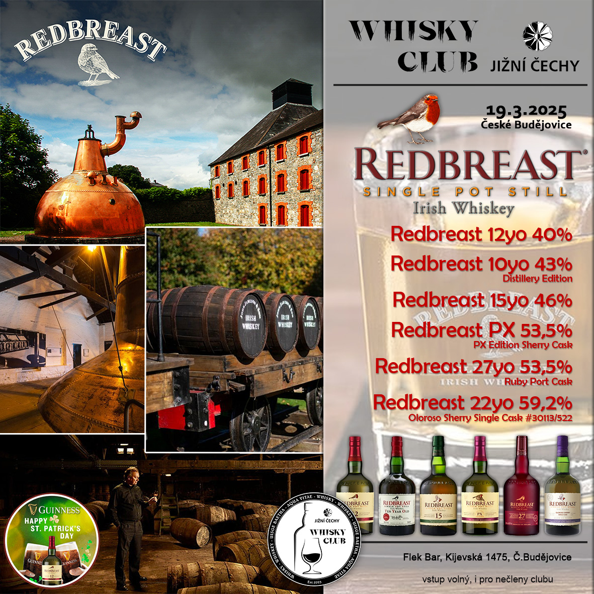19.03.2025 - Redbreast ... Nejoceňovanější irská whisky Single Pot Still