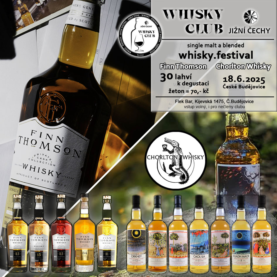18.6.2025 - Whisky Festival - Finn Thomson/Chorlton whisky - Independent bottlers