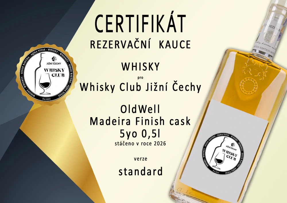 Madeira Finish cask ST 5yo 0,5l OldWell whisky (Standard)