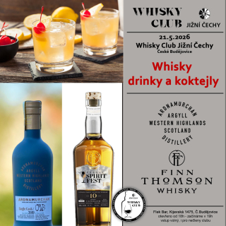 Whisky Drinky a Koktejly + 2x whisky