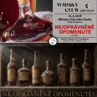 NE/OPRÁVNĚNĚ OPOMENUTÉ - whisky